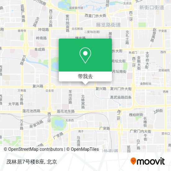 茂林居7号楼B座地图