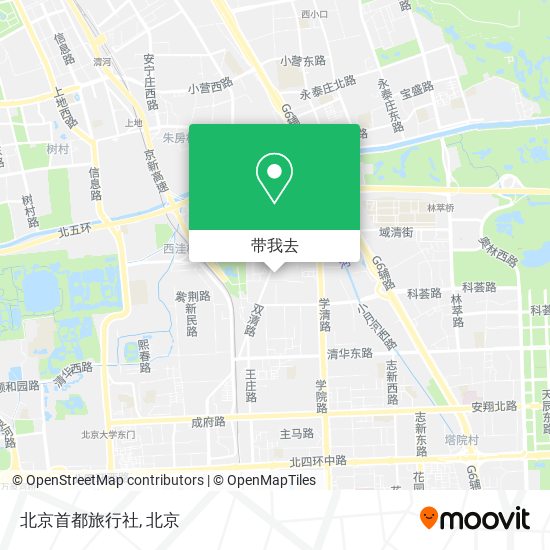 北京首都旅行社地图