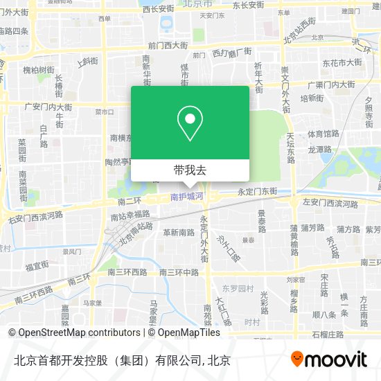 北京首都开发控股（集团）有限公司地图