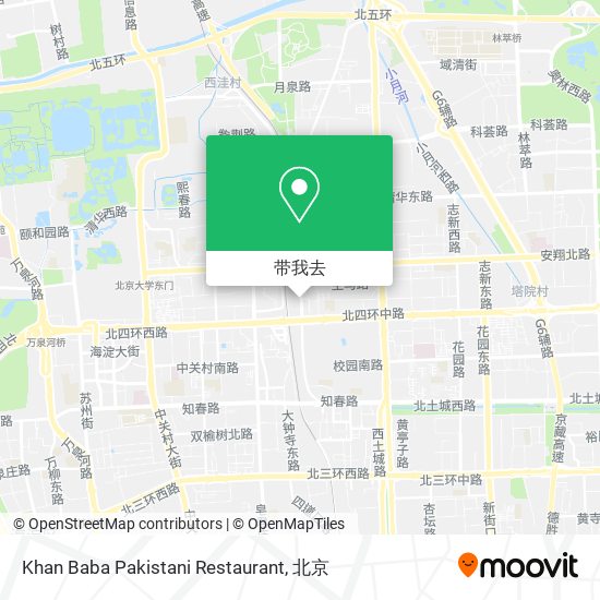 Khan Baba Pakistani Restaurant地图