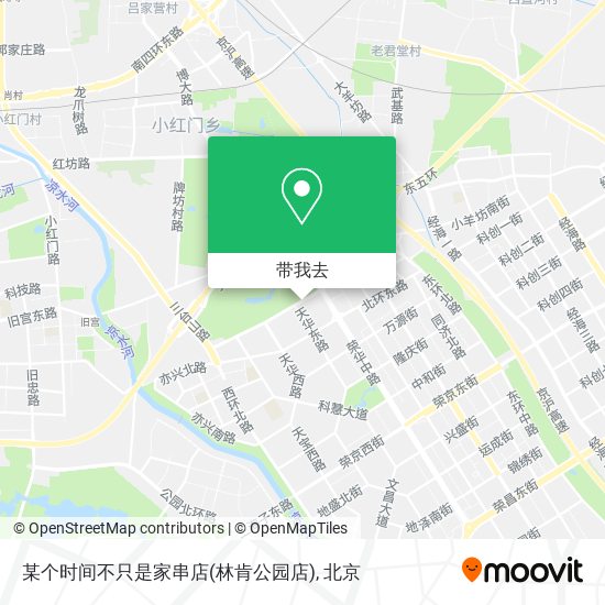 某个时间不只是家串店(林肯公园店)地图
