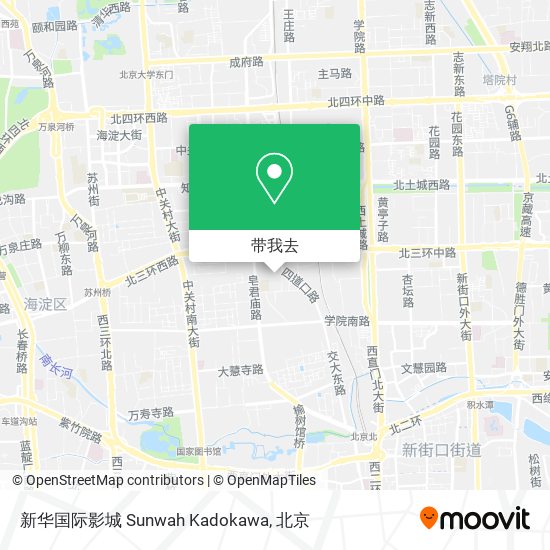 新华国际影城 Sunwah Kadokawa地图