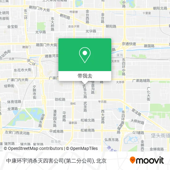 中康环宇消杀灭四害公司(第二分公司)地图