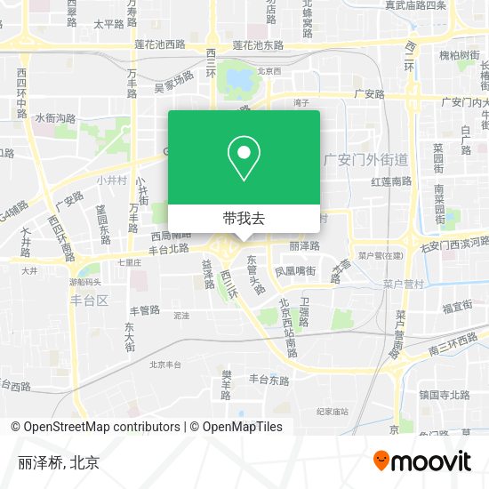丽泽桥地图