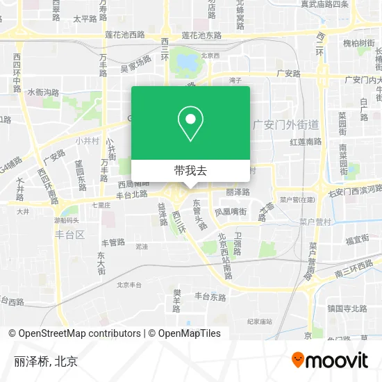 丽泽桥地图
