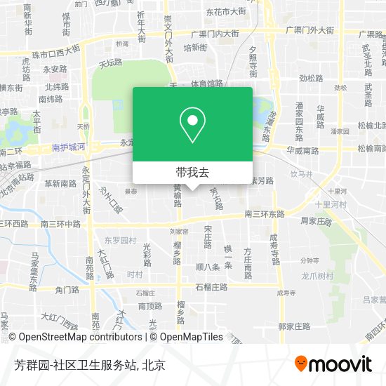 芳群园-社区卫生服务站地图