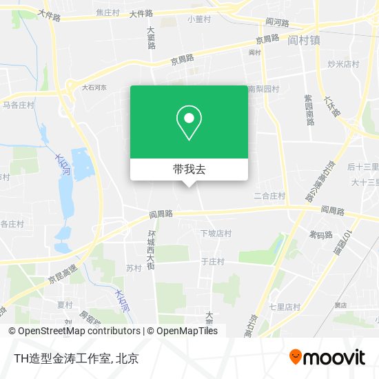 TH造型金涛工作室地图