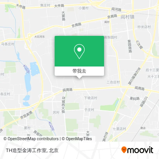 TH造型金涛工作室地图
