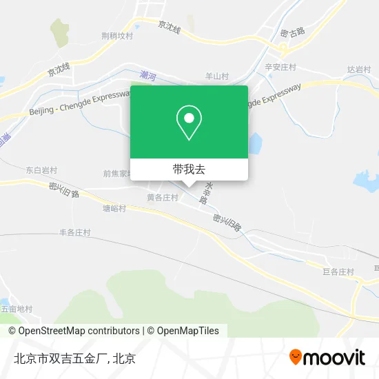 北京市双吉五金厂地图