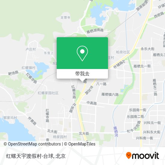 红螺天宇渡假村-台球地图