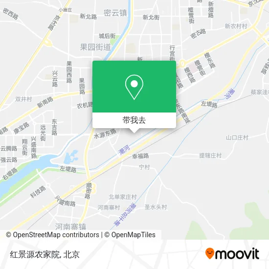 红景源农家院地图