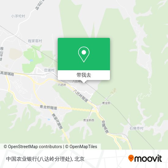 中国农业银行(八达岭分理处)地图