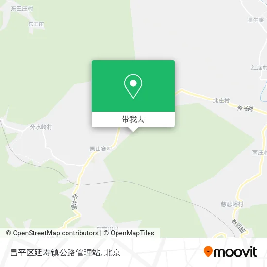 昌平区延寿镇公路管理站地图