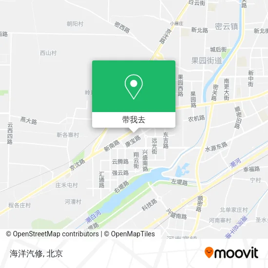 海洋汽修地图