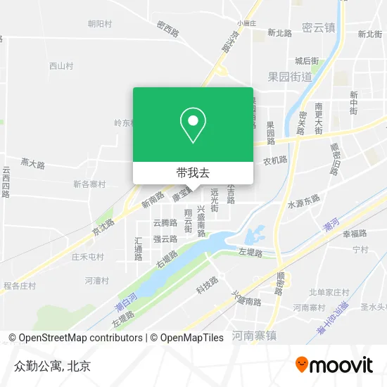 众勤公寓地图
