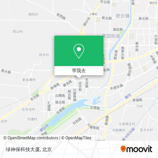 绿神保科技大厦地图