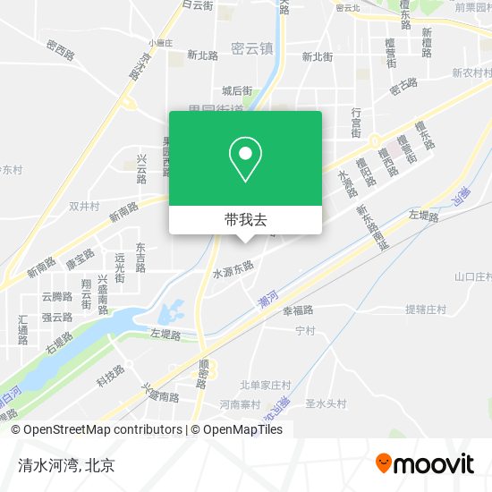 清水河湾地图
