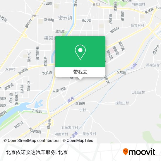 北京依诺众达汽车服务地图