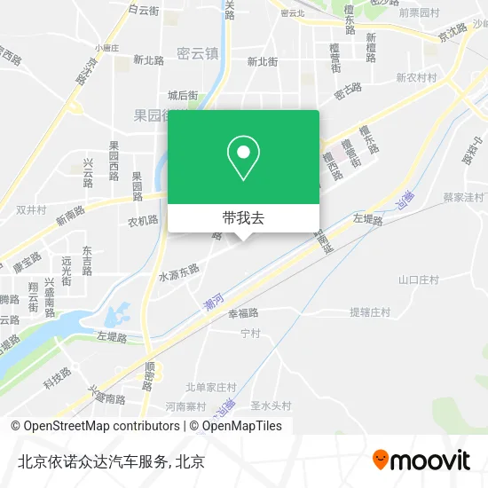 北京依诺众达汽车服务地图