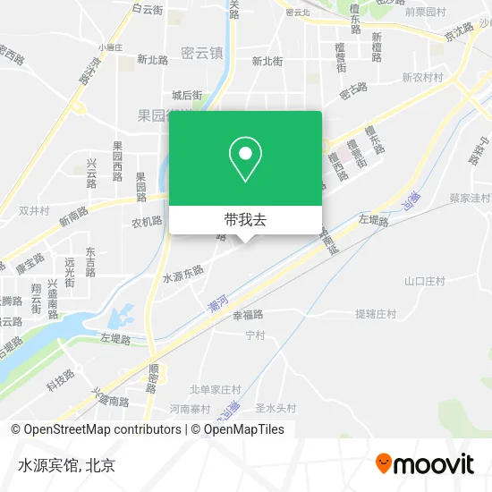 水源宾馆地图