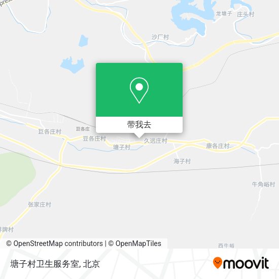 塘子村卫生服务室地图