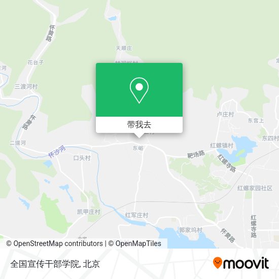 全国宣传干部学院地图