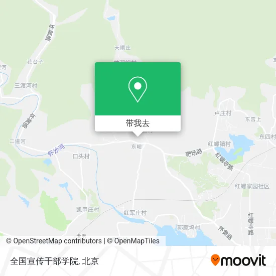 全国宣传干部学院地图