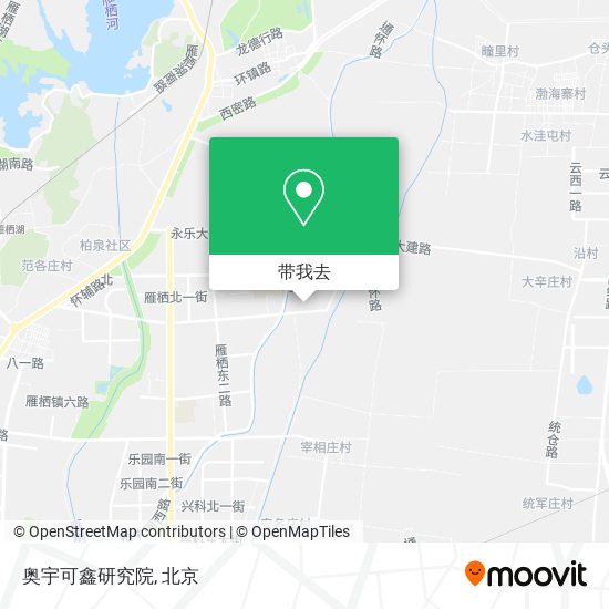 奥宇可鑫研究院地图