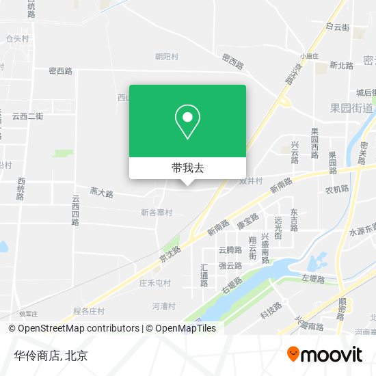 华伶商店地图