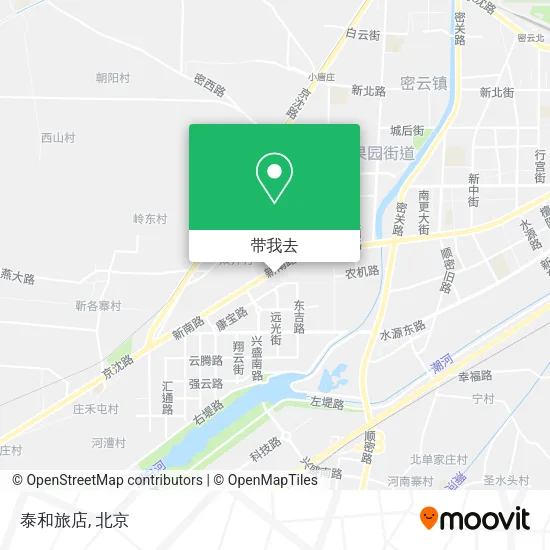 泰和旅店地图