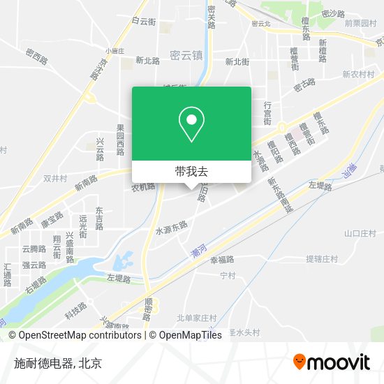 施耐德电器地图
