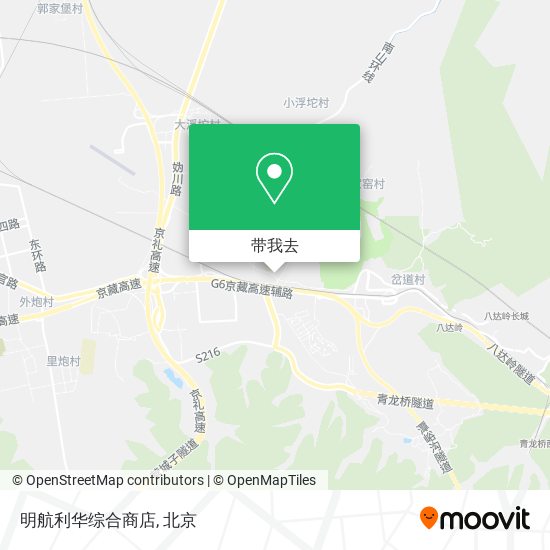 明航利华综合商店地图