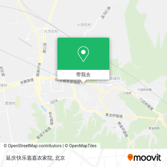 延庆快乐嘉嘉农家院地图