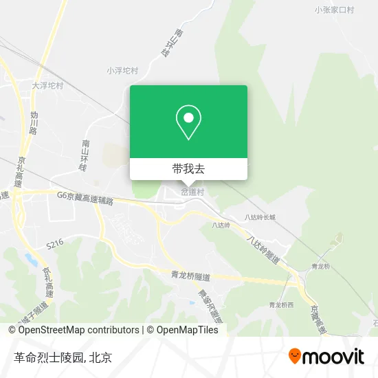 革命烈士陵园地图