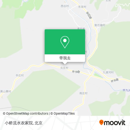 小桥流水农家院地图