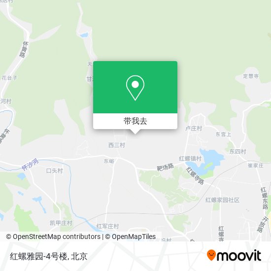 红螺雅园-4号楼地图