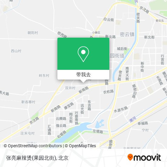 张亮麻辣烫(果园北街)地图