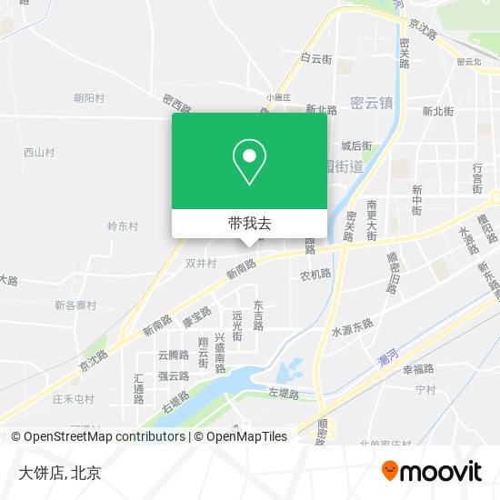 大饼店地图