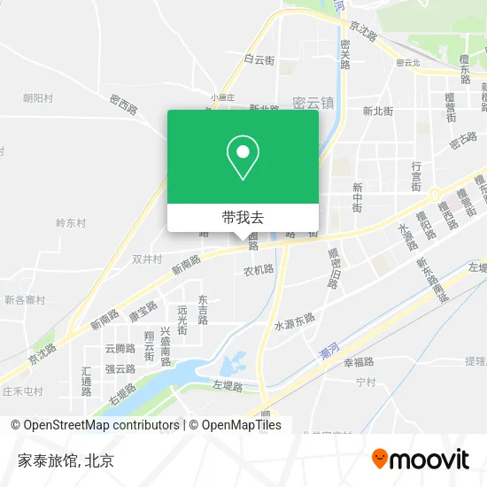 家泰旅馆地图
