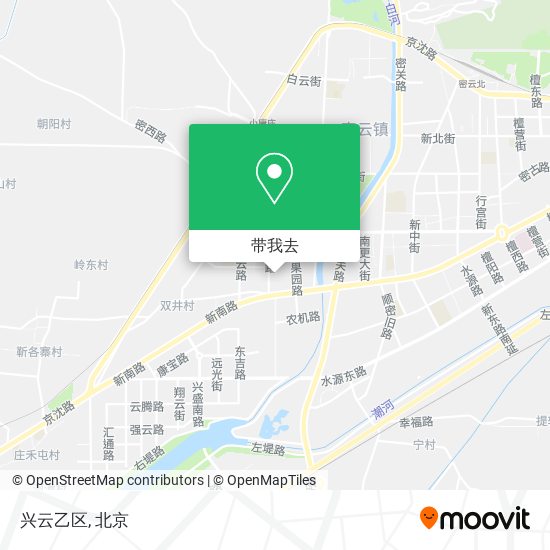 兴云乙区地图