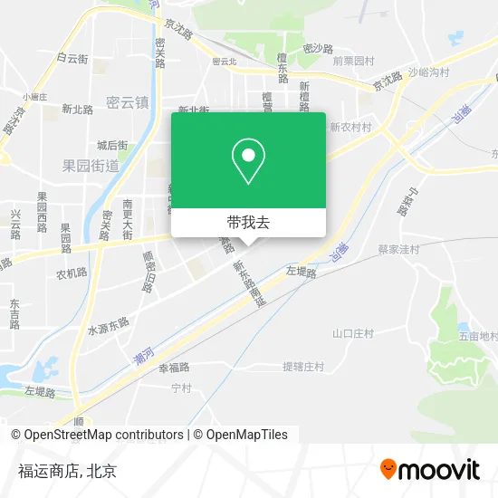 福运商店地图