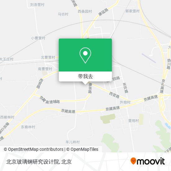 北京玻璃钢研究设计院地图