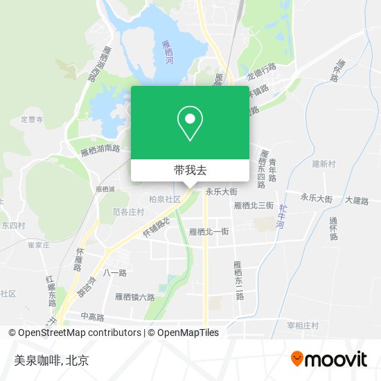 美泉咖啡地图