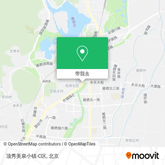 顶秀美泉小镇-C区地图