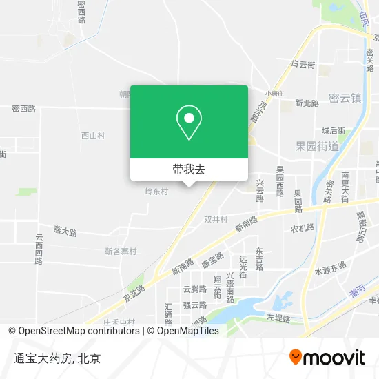 通宝大药房地图