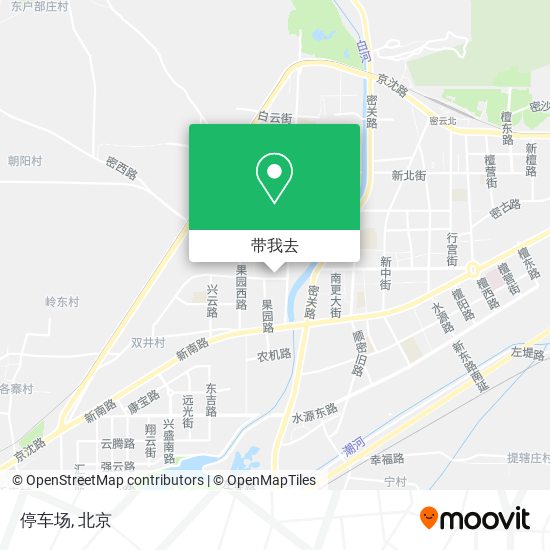 停车场地图