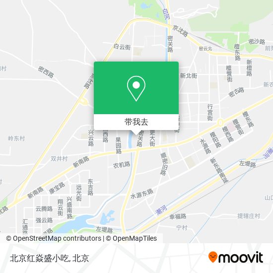 北京红焱盛小吃地图