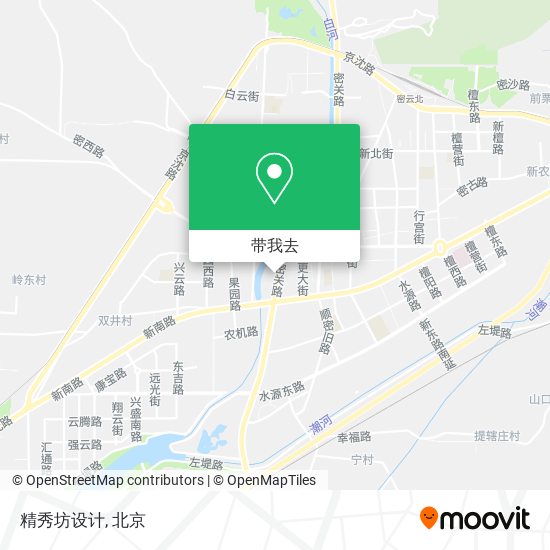 精秀坊设计地图