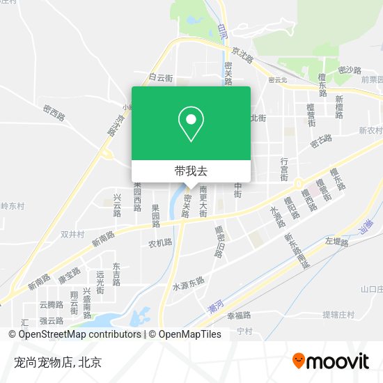 宠尚宠物店地图