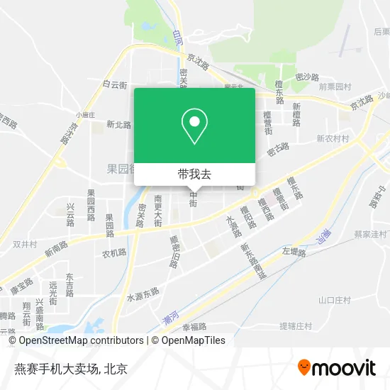 燕赛手机大卖场地图